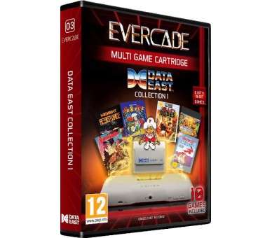 EVERCADE MULTI GAME CARTRIDGE DATAEAST COLLECTION 1