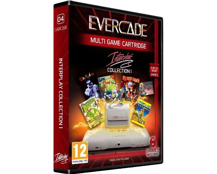 EVERCADE MULTI GAME CARTRIDGE INTERPLAY COLLECTION 1