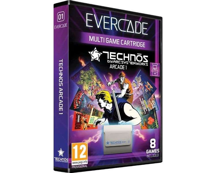 EVERCADE MULTI GAME CARTRIDGE TECHNOS COLLECTION 1