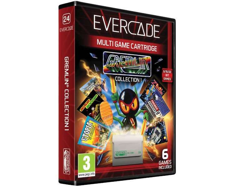 EVERCADE MULTI GAME CARTRIDGE GREMLIN COLLECTION 1