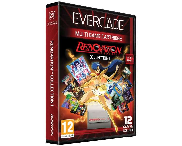 EVERCADE MULTI GAME CARTRIDGE RENOVATION COLLECTION 1