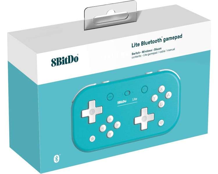 8BITDO LITE BLUETOOTH GAMEPAD TURQUISE (TURQUESA) (SWITCH/PC)