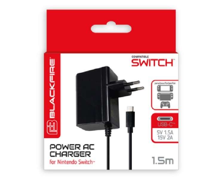 BLACKFIRE POWER AC ADAPTADOR (1,5 M)