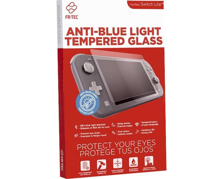 FR-TEC ANTI BLUE LIGHT TEMPERED GLASS (LITE)