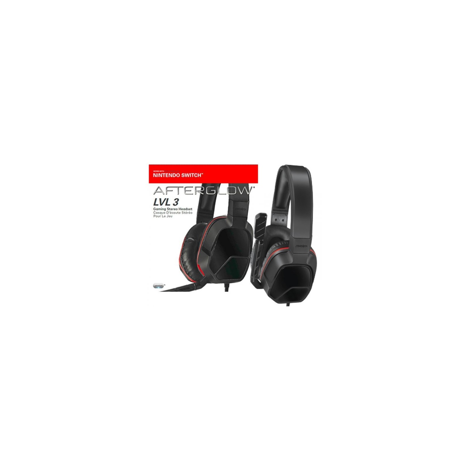 AFTERGLOW GAMING STEREO  HEADSET BLACK LVL 3