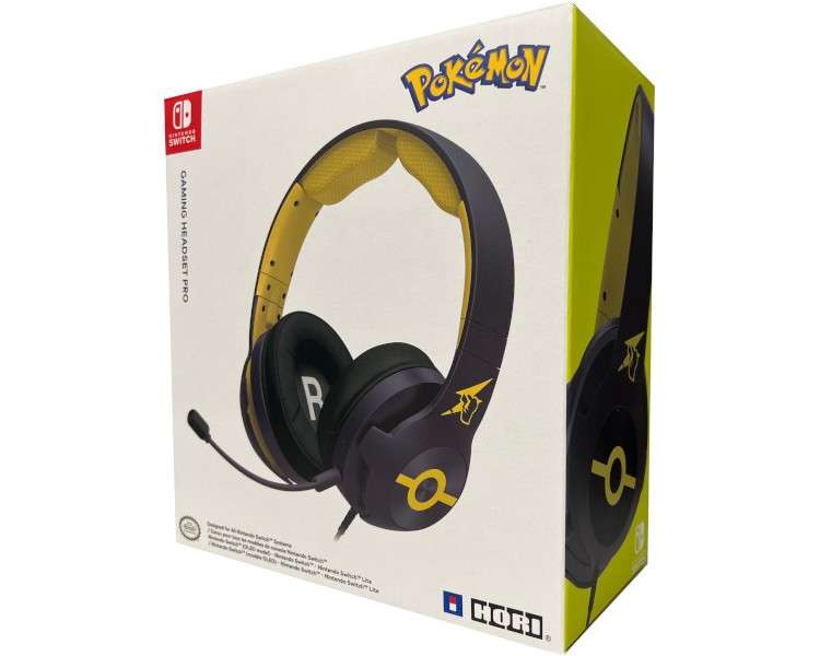 HORI GAMING HEADSET PRO EDICION PIKACHU - COOL (LITE/OLED)