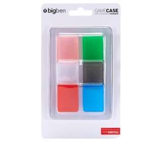 BIGBEN GAME CASE (SET DE 6 CAJAS PARA CARTUCHOS)