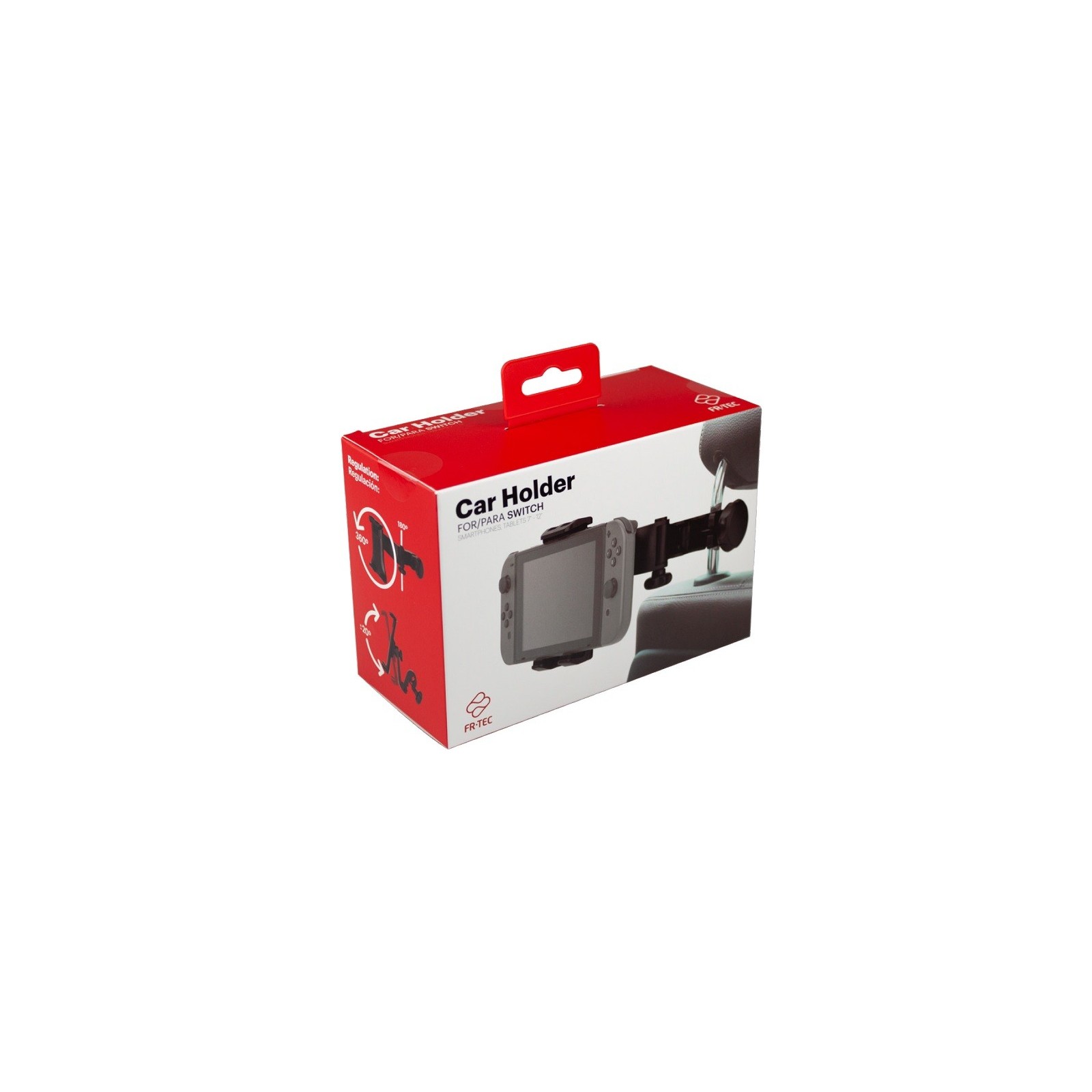 FR-TEC CAR HOLDER (SWITCH/SMARTPHONES/ TABLETS 7" Y 12")