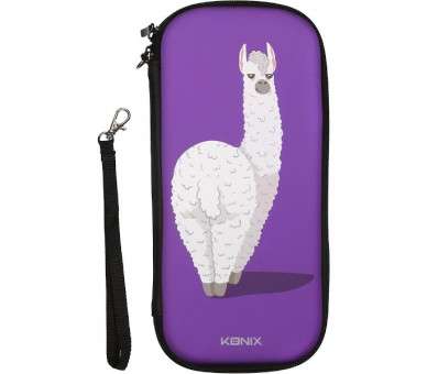 KONIX CARRY CASE LLAMA (MORADO)