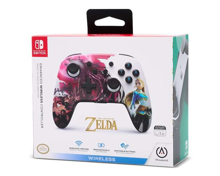 POWER A ENHANCED WIRELESS CONTROLLER THE LEGEND OF ZELDA BLOOD MOON (LITE)