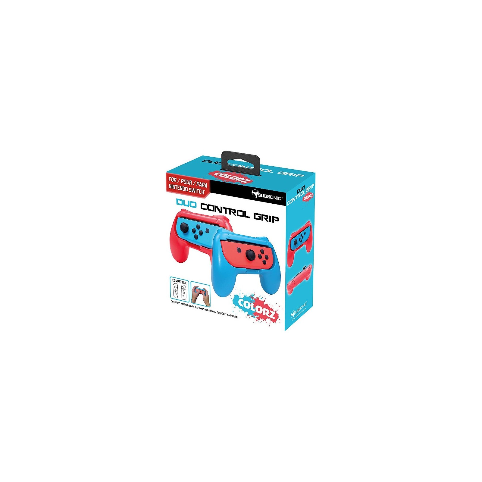 SUBSONIC DUO CONTROL GRIP (AZUL/ROJO)