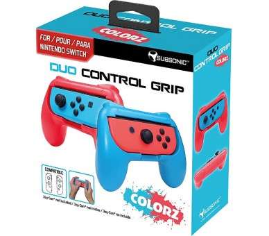 SUBSONIC DUO CONTROL GRIP (AZUL/ROJO)