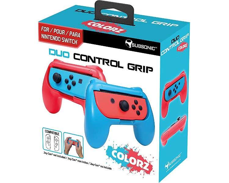 SUBSONIC DUO CONTROL GRIP (AZUL/ROJO)