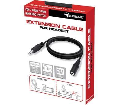 SUBSONIC EXTENSION CABLE FOR HEADSET