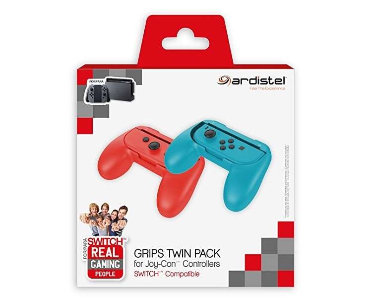 ARDISTEL GRIPS X2 TWIN PACK FOR JOY-CON CONTROLLERS (OLED)