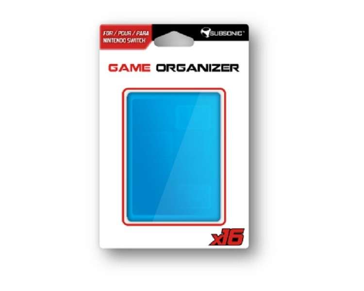 SUBSONIC GAME ORGANIZER (PARA 16 CARTUCHOS)