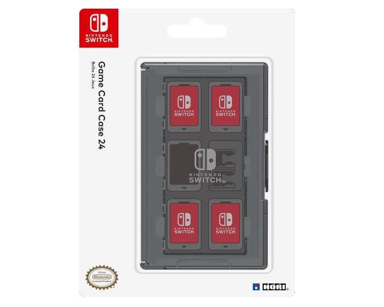 HORI GAME CARD CASE NEGRO (PARA 24 CARTUCHOS)