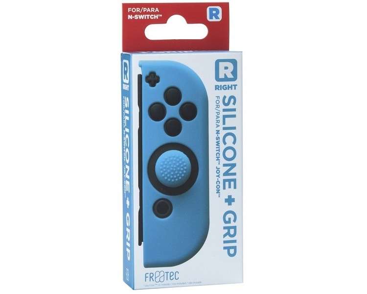 FR-TEC SILICONE + GRIP FOR JOY-CON DERECHO (RIGHT) AZUL