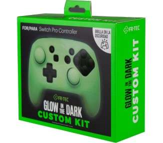 FR-TEC CUSTOM KIT PRO CONTROLLER GLOW IN THE DARK (FUNDA/GRIPS)