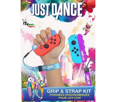 SUBSONIC JUST DANCE GRIP & STRAP KIT JOY-CON