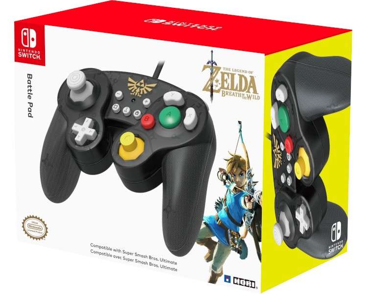 HORI WIRED BATTLE PAD THE LEGEND OF ZELDA