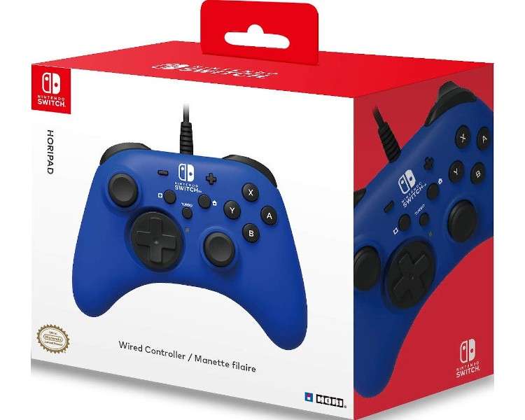 HORI WIRED HORIPAD CONTROLLER AZUL