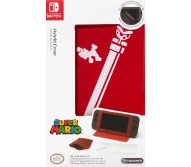 POWER A HYBRID COVER SUPER MARIO (INCLUYE SCREEN PROTECTOR)