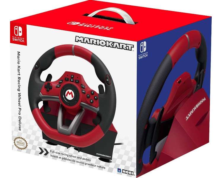 HORI MARIO KART RACING WHEEL PRO DELUXE (OFICIAL)