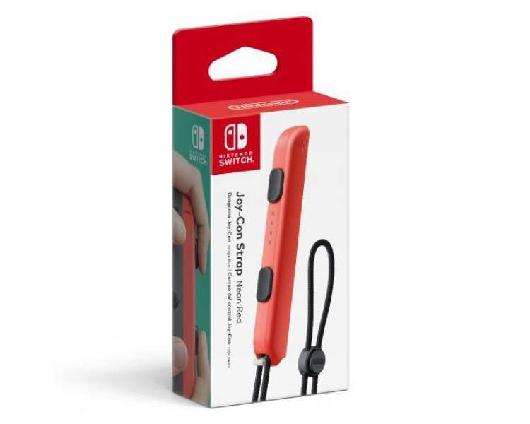 JOY-CON CORREA DEL MANDO ROJO NEON (STRAP NEON RED) (IMP)