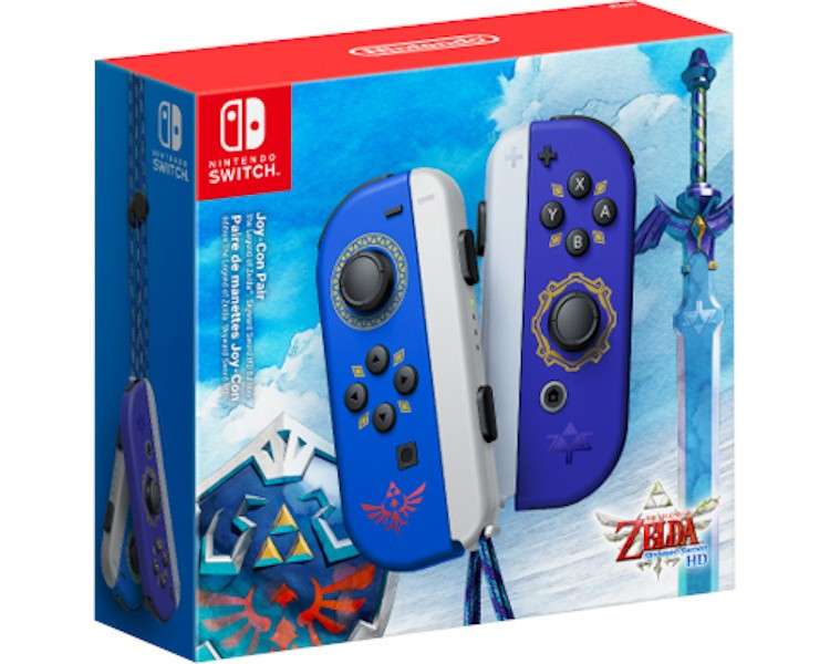 JOY-CON SET IZDA/DCHA ED. THE LEGEND OF ZELDA: SKYWARD SWORD HD (IMP)