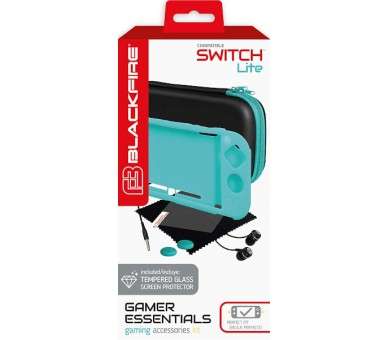 BLACKFIRE GAMER ESSENTIALS KIT TURQUOISE (7 EN 1) (LITE)