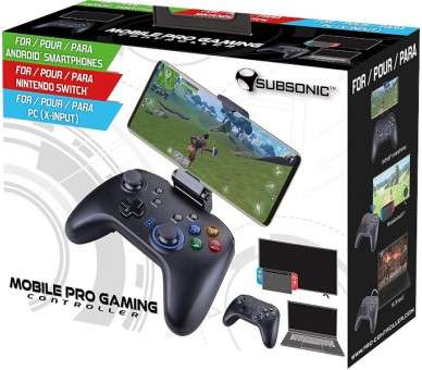 SUBSONIC MOBILE PRO GAMING CONTROLLER (SWITCH/PC)