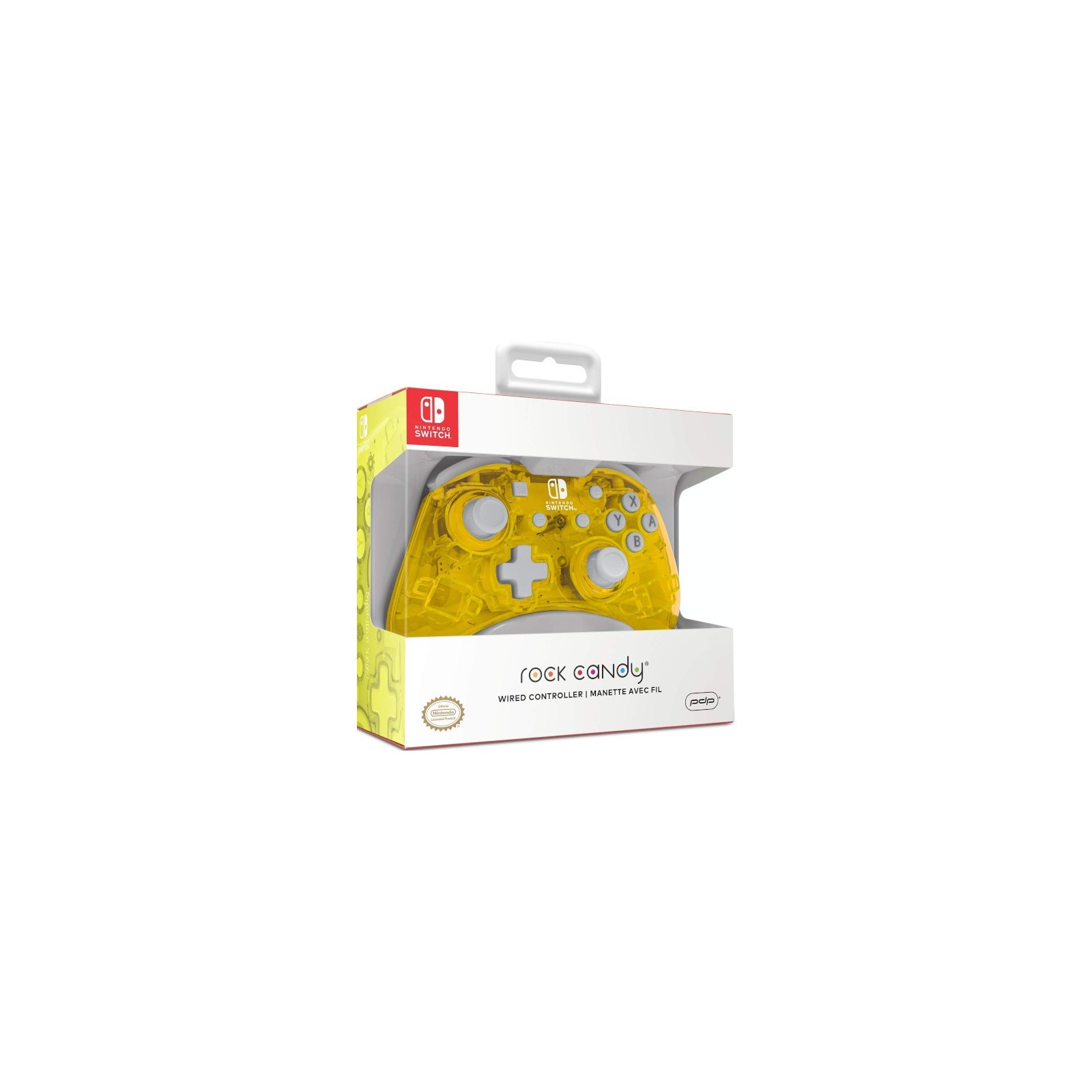 PDP ROCK CANDY MINI WIRED CONTROLLER YELLOW (AMARILLO)