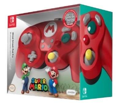 PDP WIRED SMASH PAD PRO ROJO EDICION MARIO