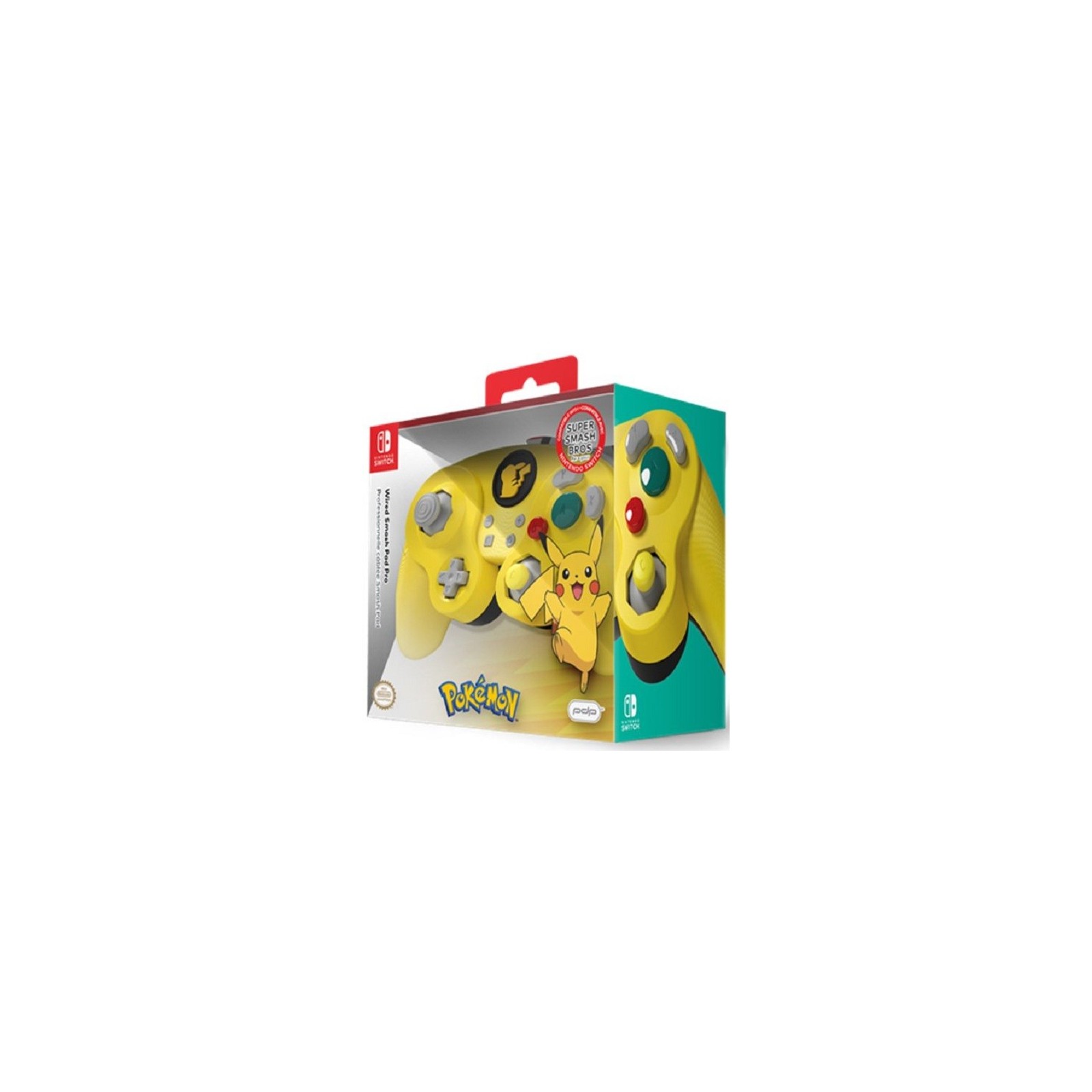 PDP WIRED SMASH PAD PRO AMARILLO EDICION PIKACHU