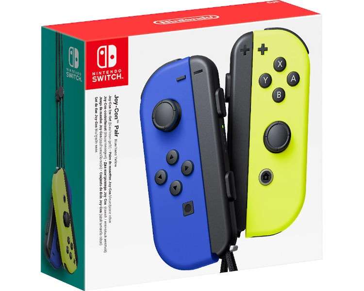 JOY-CON SET IZDA/DCHA AZUL/AMARILLO NEON (PAIR NEON BLUE/YELLOW)