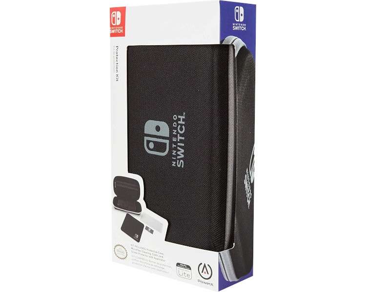 POWER A PROTECTION CASE BLACK (FUNDA/GAMUZA/PROTECTO) (LITE)