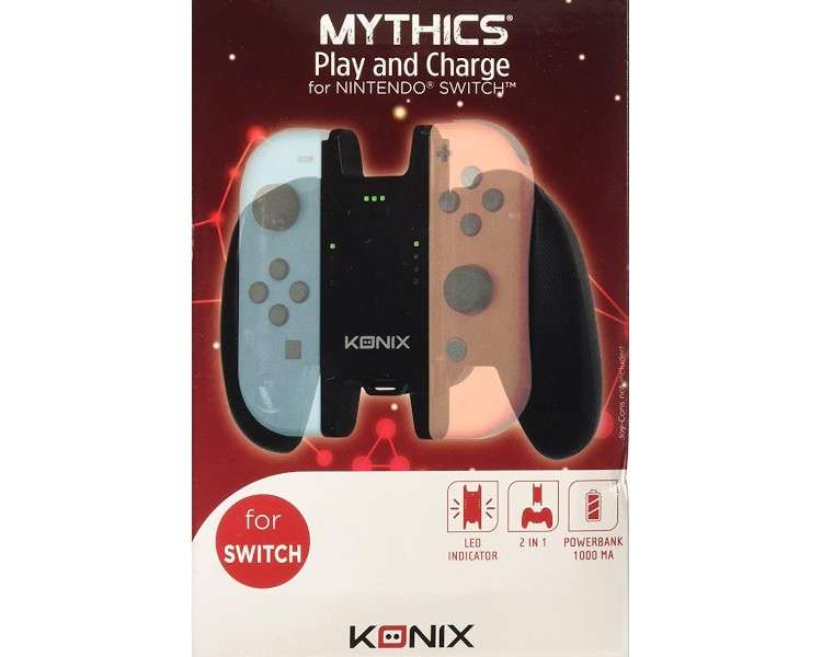 KONIX MYTHICS PLAY & CHARGE FOR JOY-CON