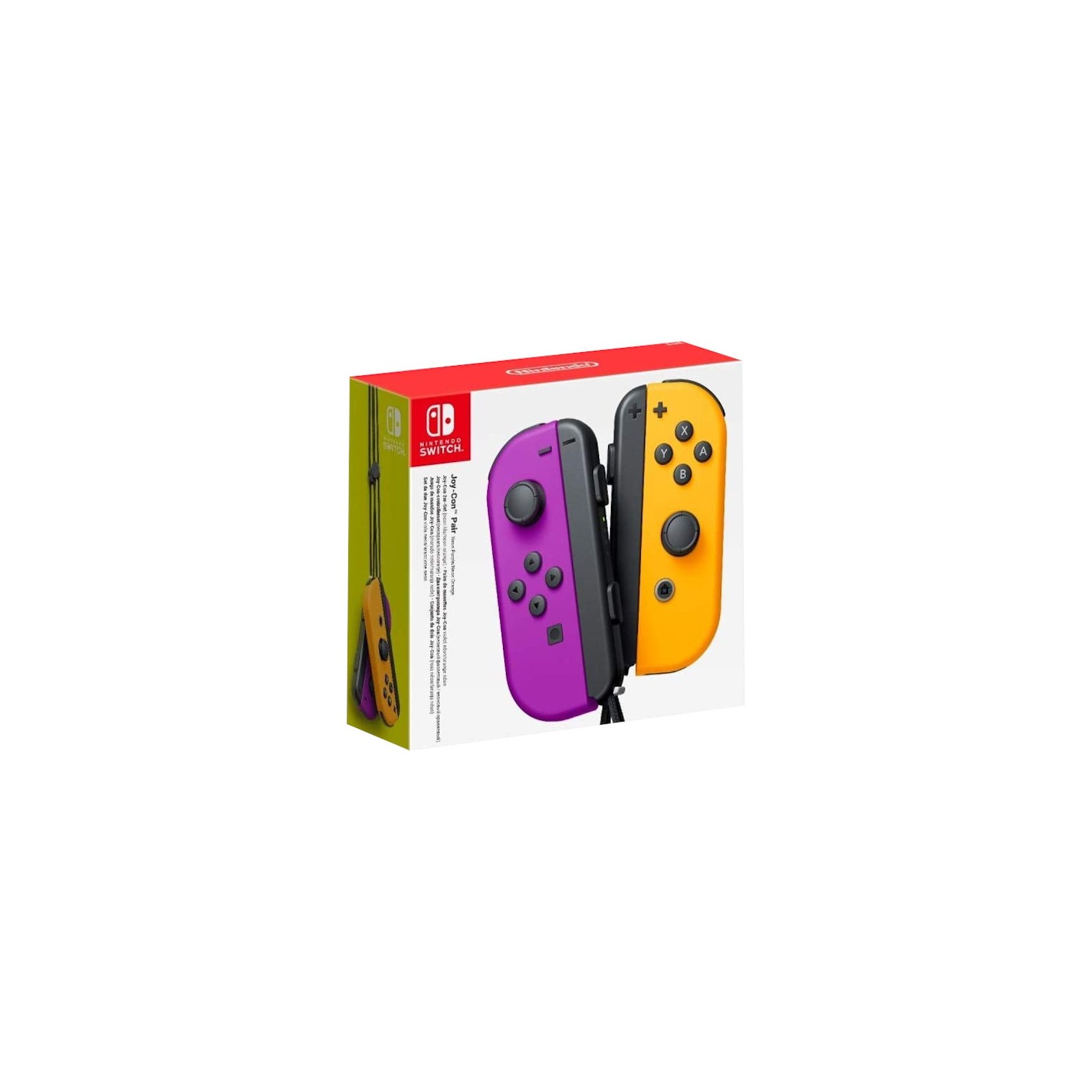 JOY-CON SET IZDA/DCHA MORADO/NARANJA NEON (PAIR NEON PURPLE/ORANGE)