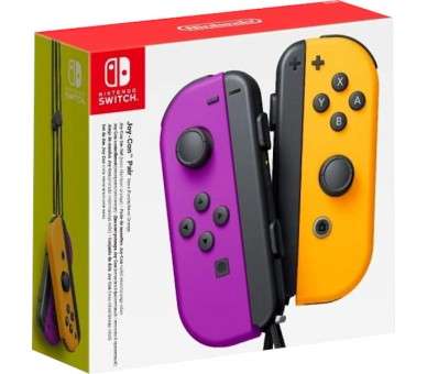 JOY-CON SET IZDA/DCHA MORADO/NARANJA NEON (PAIR NEON PURPLE/ORANGE)