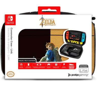 PDP COMMUTER CASE ZELDA BREATH OF THE WILD NEGRO/ORO (LITE)