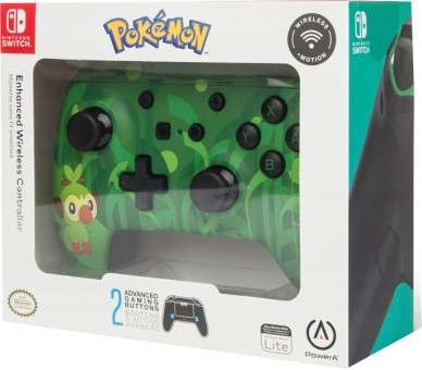 POWER A ENHANCED WIRELESS CONTROLLER POKEMON GROOKEY