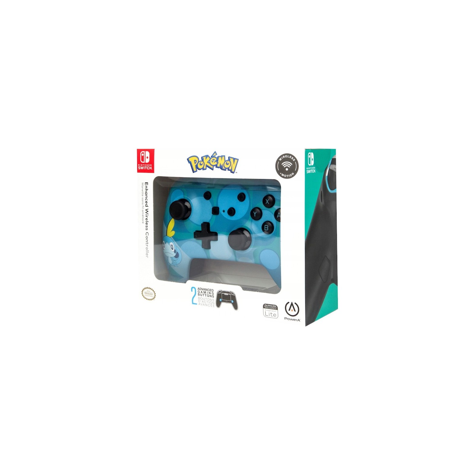 POWER A ENHANCED WIRELESS CONTROLLER POKEMON SOBBLE