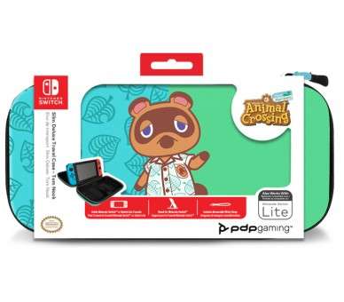 PDP SLIM DELUXE TRAVEL CASE ANIMAL CROSSING NEW HORIZON TOM NOOK (LITE)