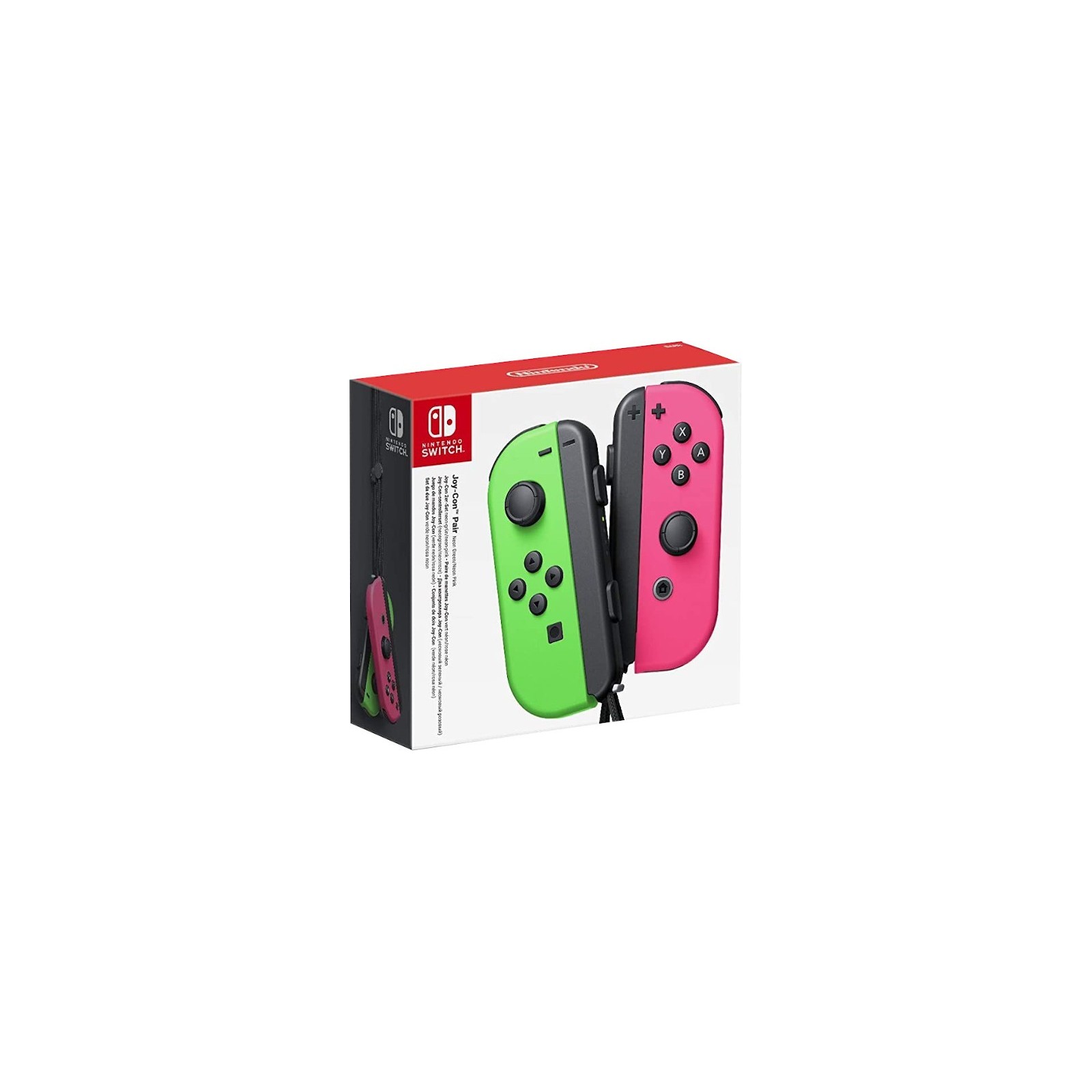 JOY-CON SET IZDA/DCHA VERDE/ROSA NEÓN (PAIR NEON GREEN/PINK)