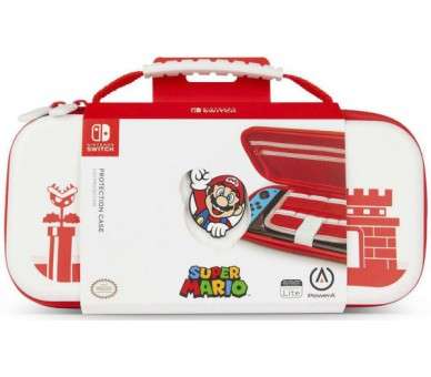 POWER A PROTECTION CASE SUPER MARIO WHITE & RED (BLANCO/ROJO) (LITE)