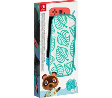 SET ACCESORIOS (FUNDA + PROTECTOR LCD) EDICIÓN ANIMAL CROSSING: NEW HORIZONS