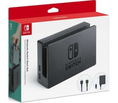 SWITCH DOCK SET (INCL. BASE DE CARGA, ADAPTADOR CORRIENTE Y HDMI)