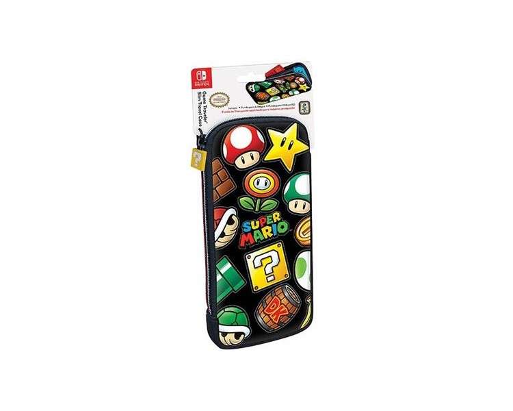 GAME TRAVELER SLIM TRAVEL CASE SUPER MARIO NNS15i (OFICIAL)(OLED)