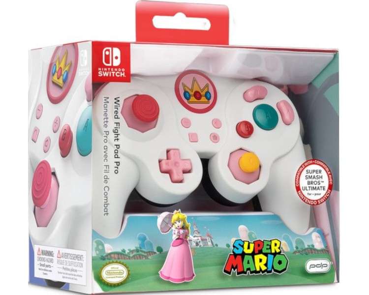 PDP SMASH PAD PRO CON CABLE BLANCO EDICION PEACH